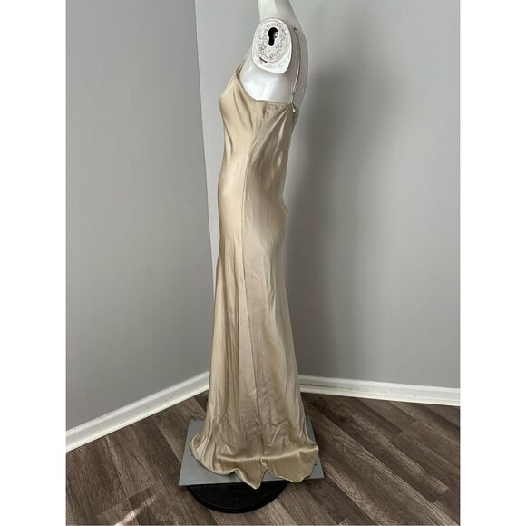 NWOT NILI LOTAN Cami silk-satin gown Sz M $595 - Picture 7 of 12